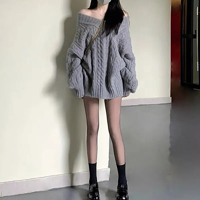 JOSR Knitwear Women's Gray-2