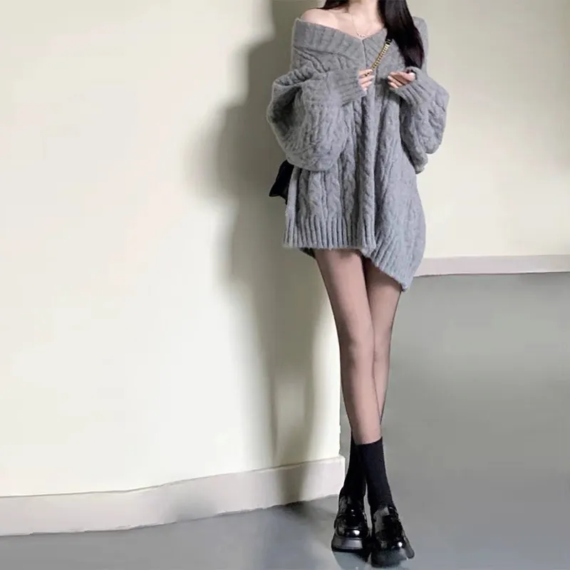 JOSR Knitwear Women's Gray-4
