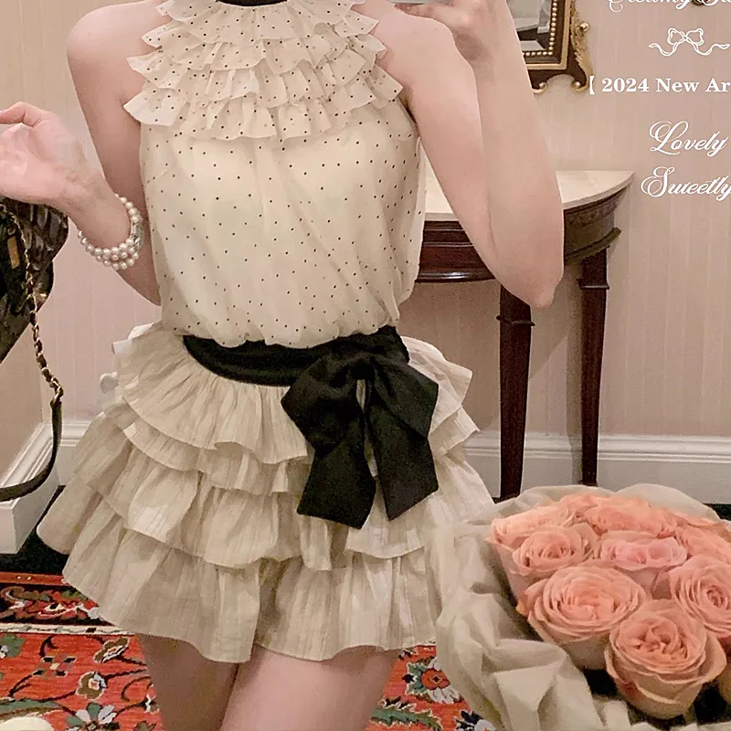 JOSR Two Piece Skirt Sets Women's-3