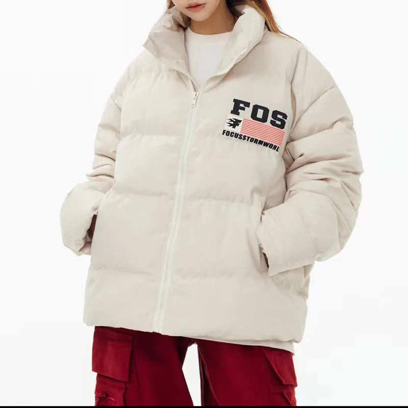 JOSR Puffer Jacket Women's Ivory-3