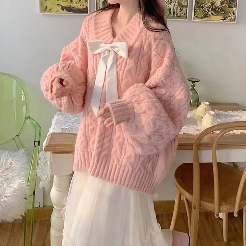 JOSR Knitwear Women's Pink-2