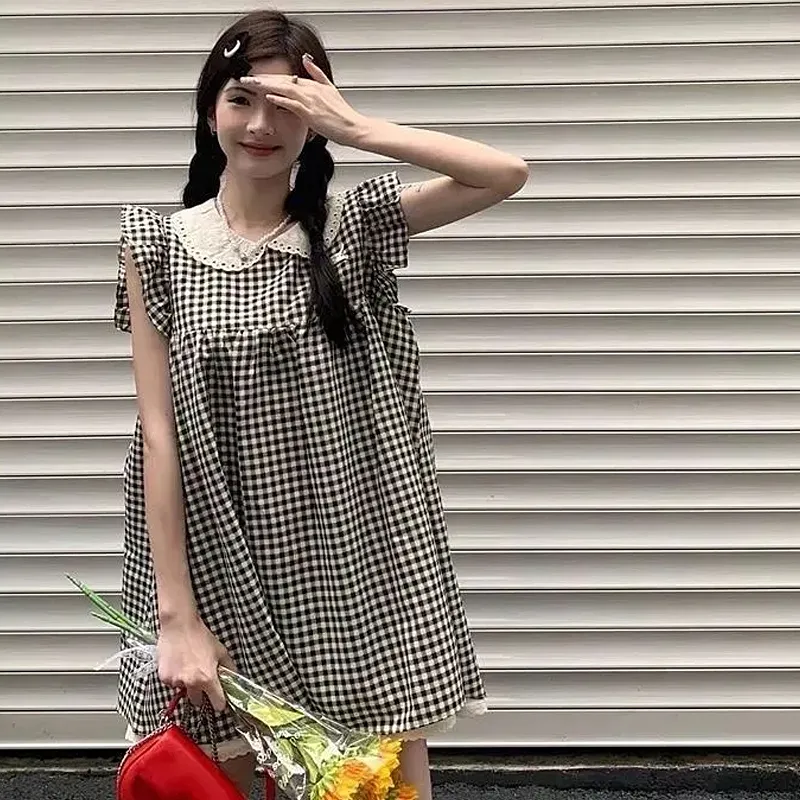 COVER TIME Short Sleeved Dress Women's-3