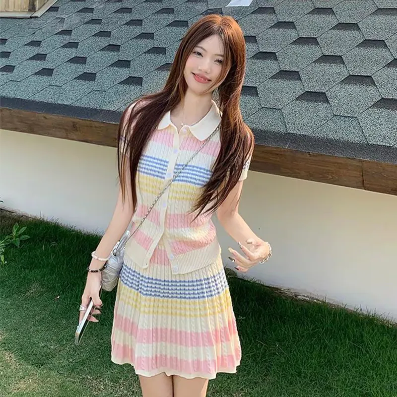 JOSR Two Piece Skirt Sets Women's-1