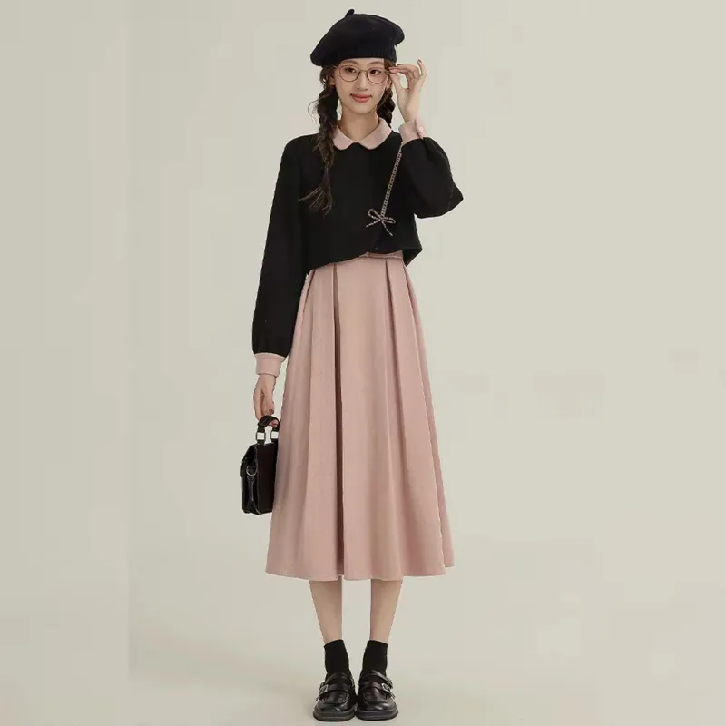 JOSR Two Piece Skirt Sets Women's-2