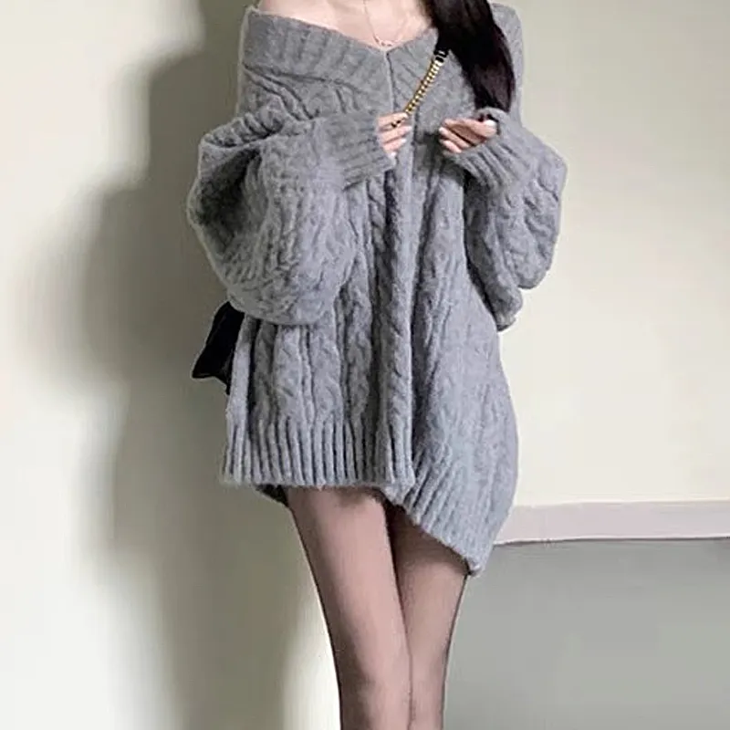 JOSR Knitwear Women's Gray-5