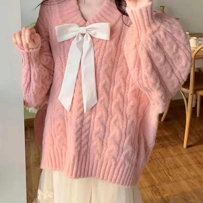 JOSR Knitwear Women's Pink-3