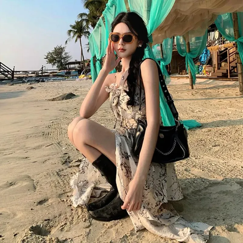 JOSR Slip Dress Women's Image Color-3