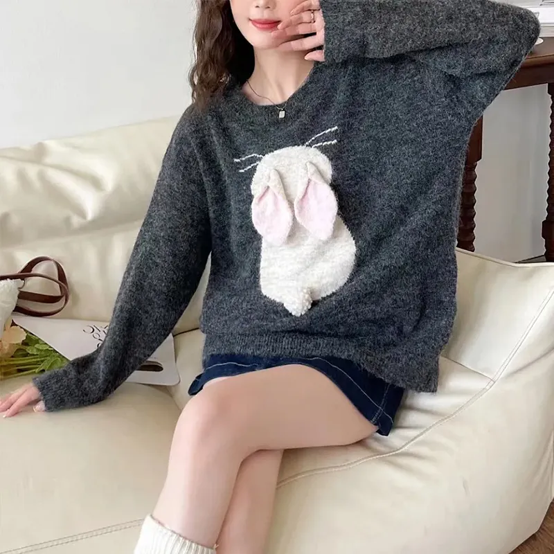 JOSR Knitwear Women's Gray-4