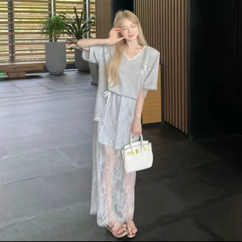 JOSR Two Piece Skirt Sets Women's-2