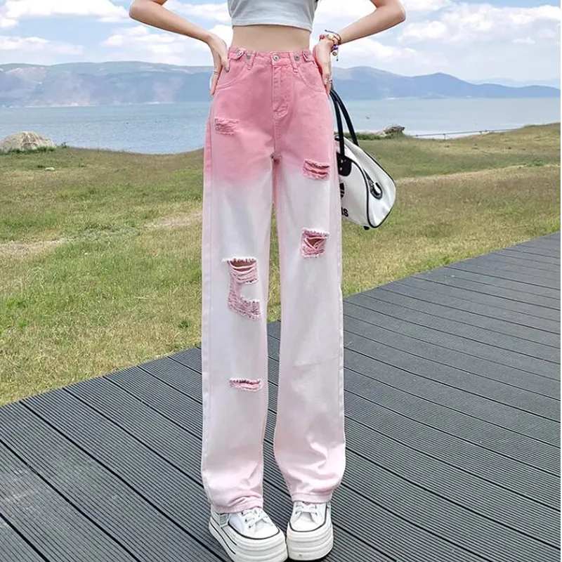 JOSR Jeans Women's Pink-3