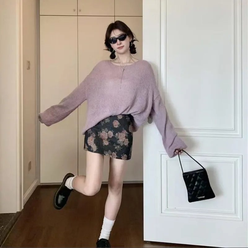 JOSR Two Piece Skirt Sets Women's-4
