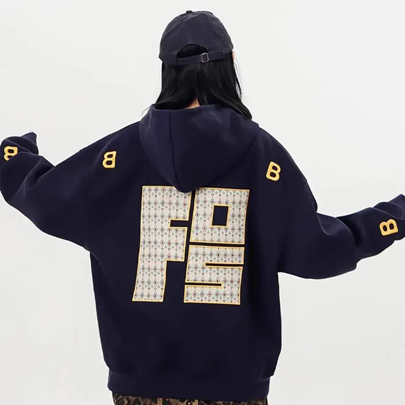 JOSR Sweatshirt Women's Navy Blue-3