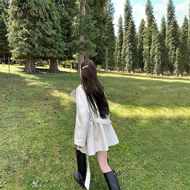JOSR Jackets Coats Women's White-2