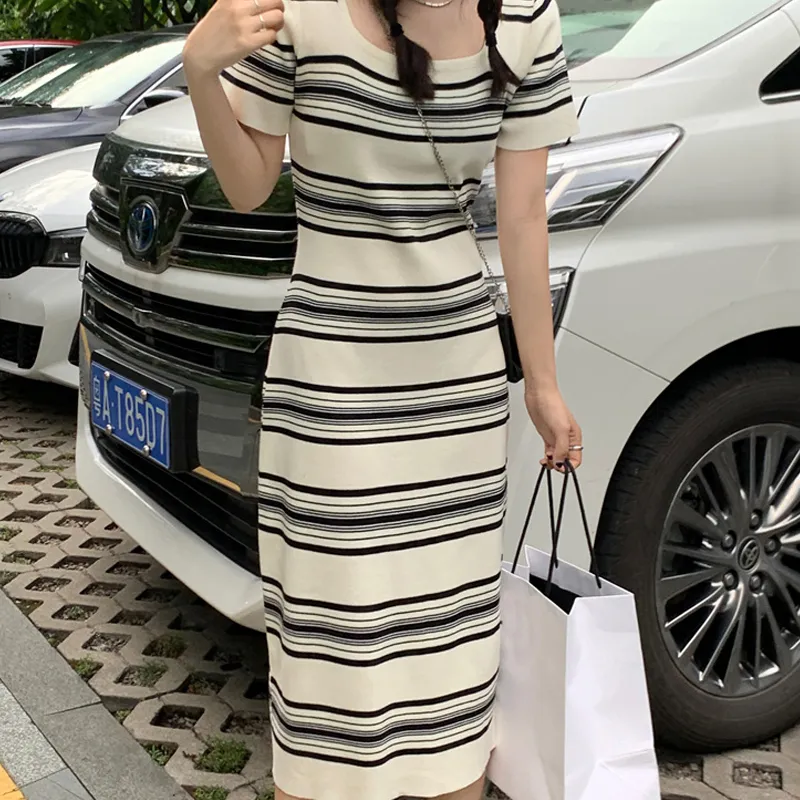 JOSR Short Sleeved Dresses Women's-5