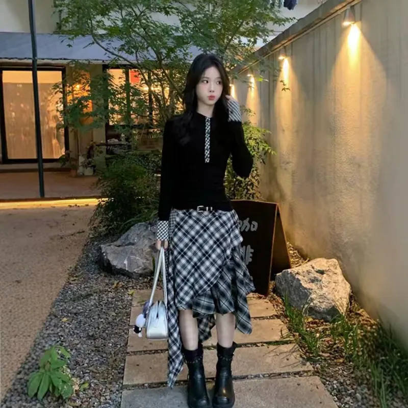 JOSR Two Piece Skirt Sets Women's-3
