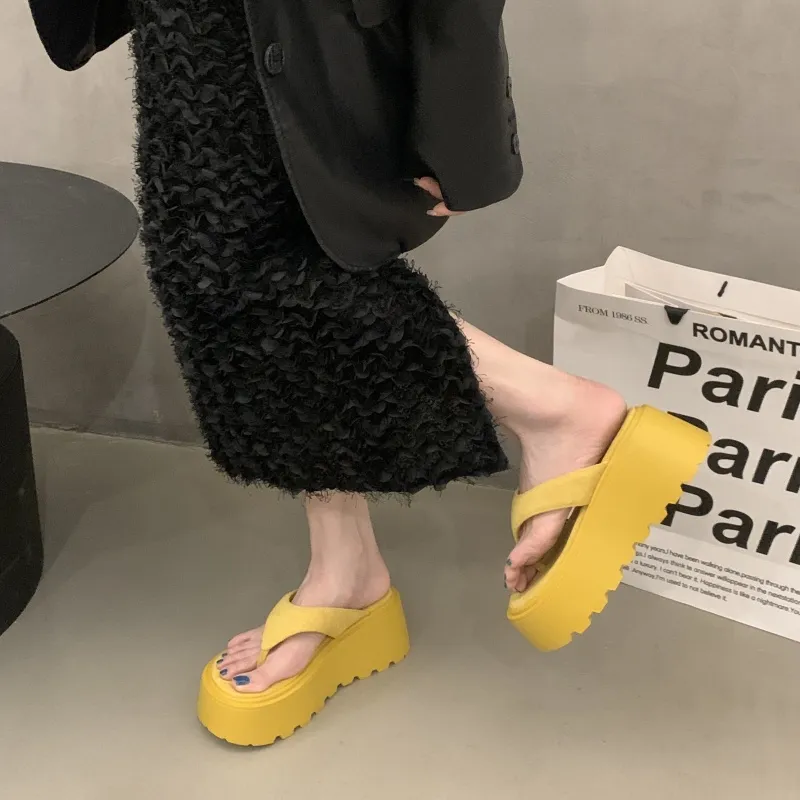 LXVB Rubber Sole Flip Flops Women's-5