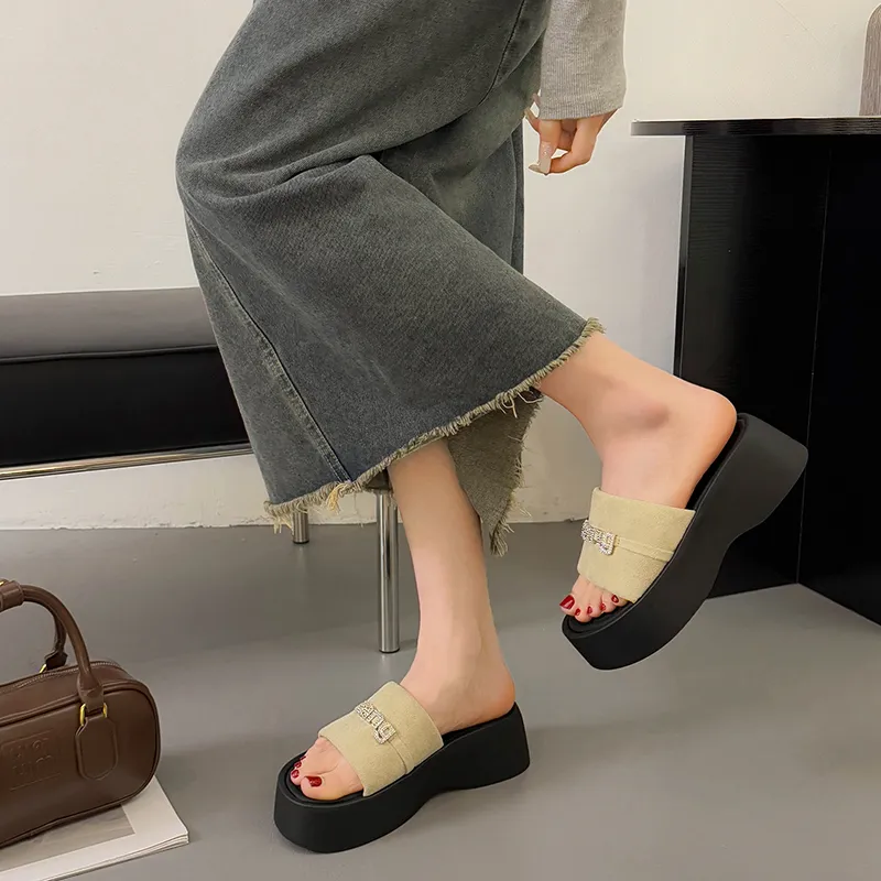 LXVB Slip Resistant Slide Slippers Women's-8