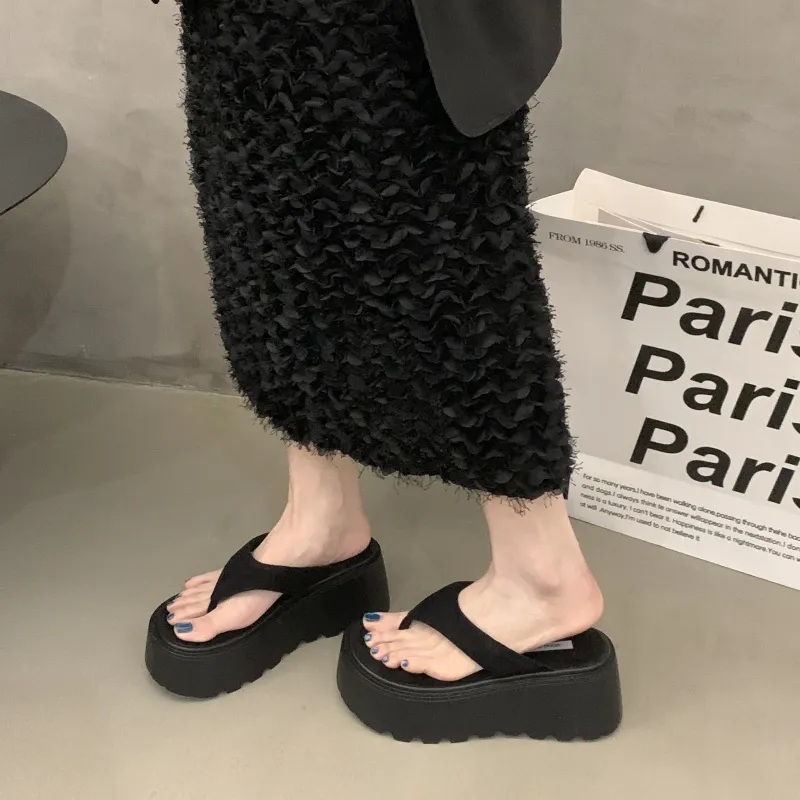 LXVB Rubber Sole Flip Flops Women's-2