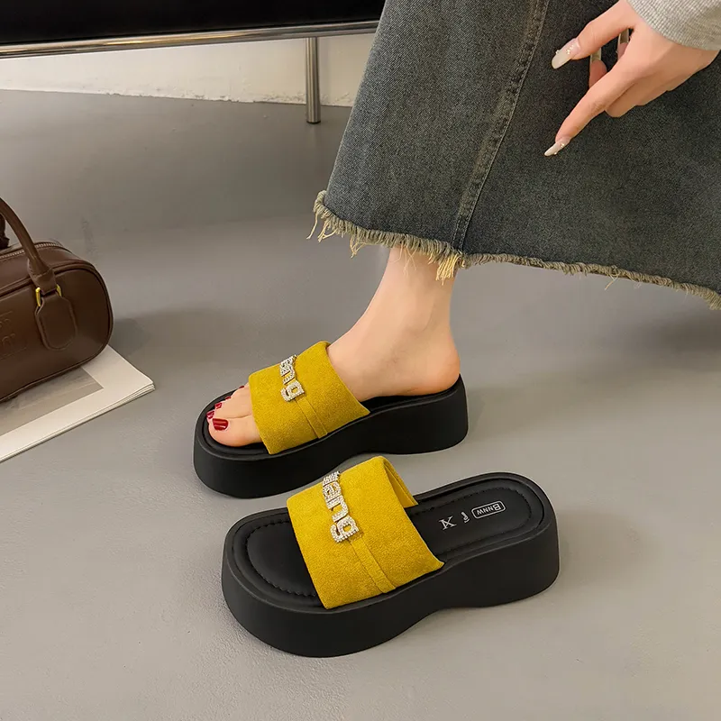 LXVB Slip Resistant Slide Slippers Women's-11