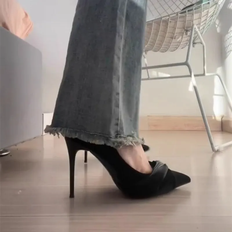 LXVB Slim Heel High Heels Women's-2
