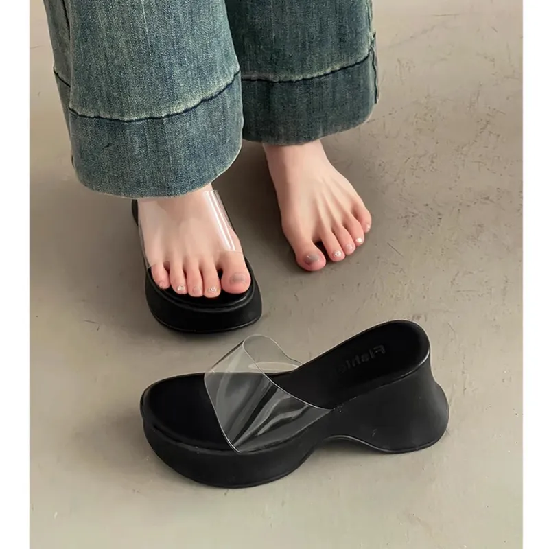 LXVB Rubber Sole Slip Resistant Slide Slippers Women's-2