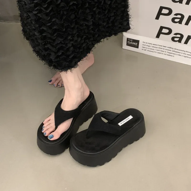 LXVB Rubber Sole Flip Flops Women's-3