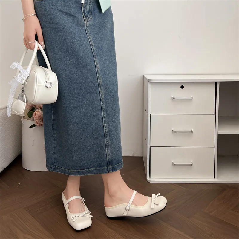LXVB Rubber Sole Slip Resistant Closed Toe Slippers Women's-27