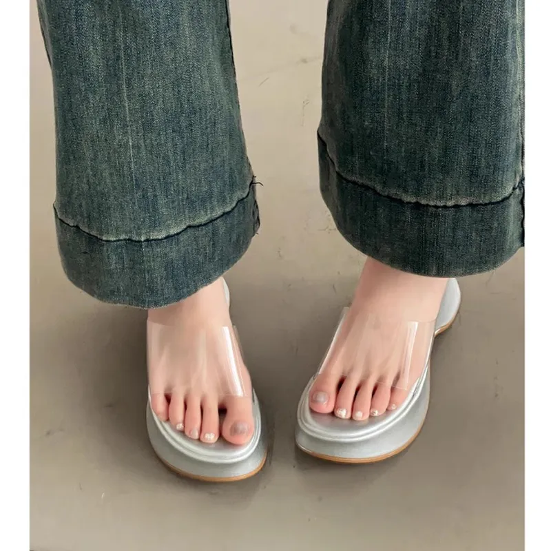 LXVB Rubber Sole Slip Resistant Slide Slippers Women's-8