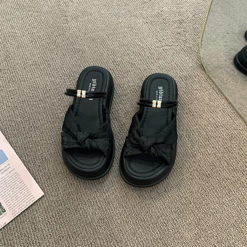 LXVB Rubber Sole Slip Resistant Slide Slippers Women's-7