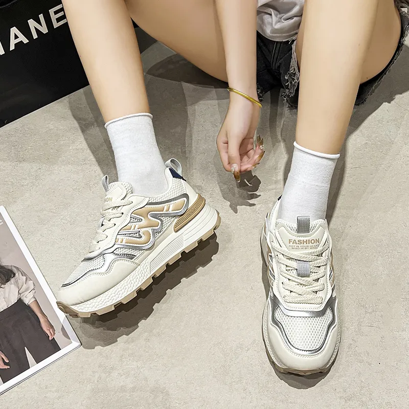 LXVB Slip-Resistant Breathable Low-Top Casual Shoes Women's-4