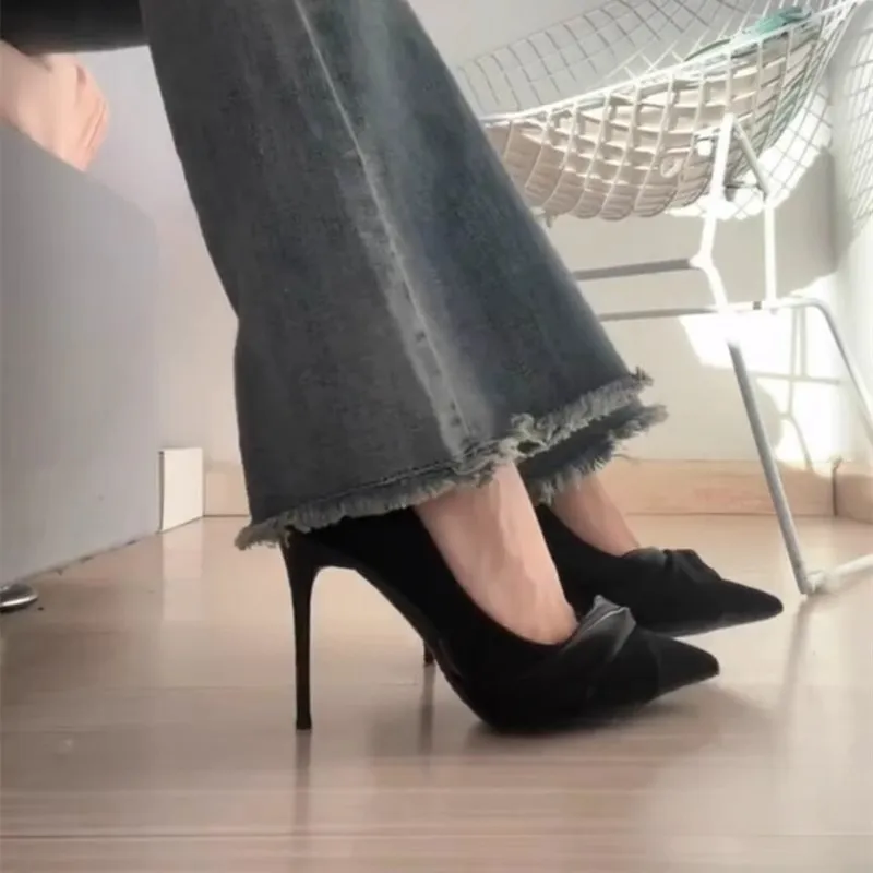 LXVB Slim Heel High Heels Women's-3