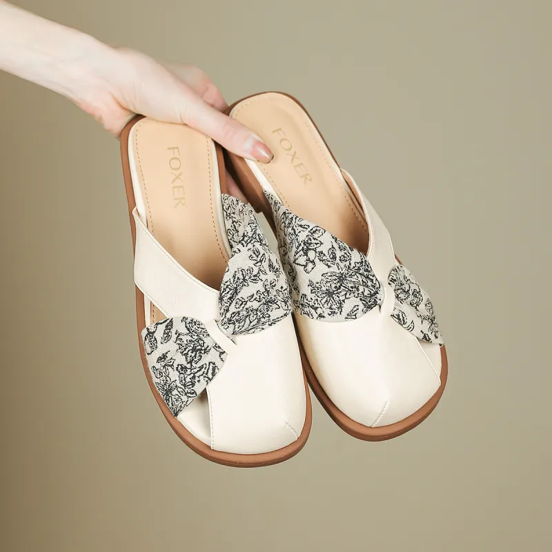 FOXER Closed Toe Slippers Women's-5