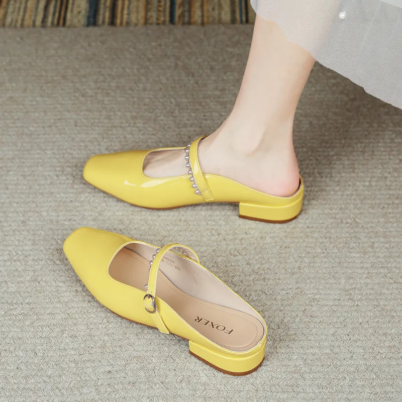 FOXER Abrasion Resistant Closed Toe Slippers Women's-12