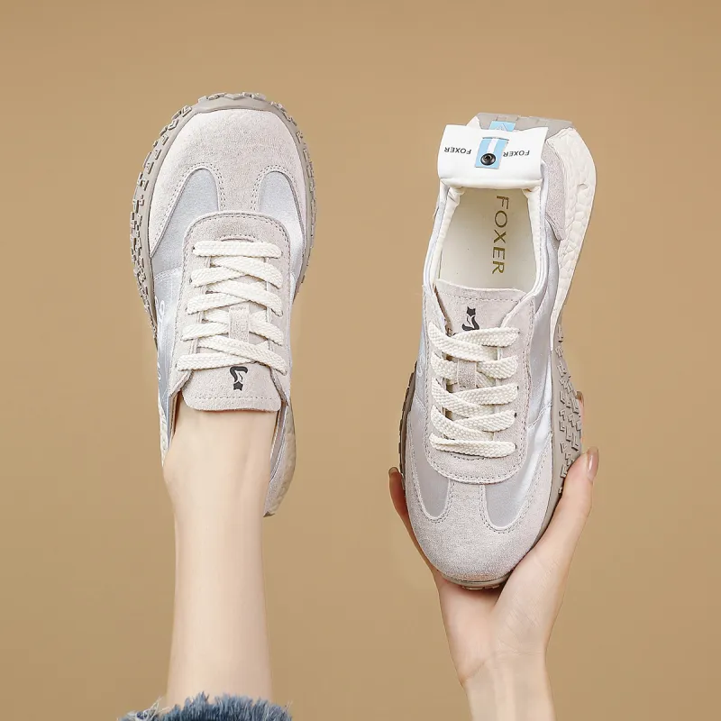FOXER Slip Resistant, Abrasion Resistant, Breathable, Quick Dry Low Top Casual Shoes Women's-5
