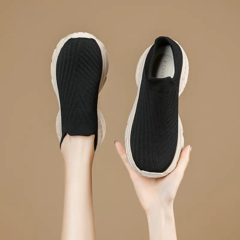 FOXER Anti Slip And Wear Resistant Lightweight Low Top Casual Shoes Women's-6