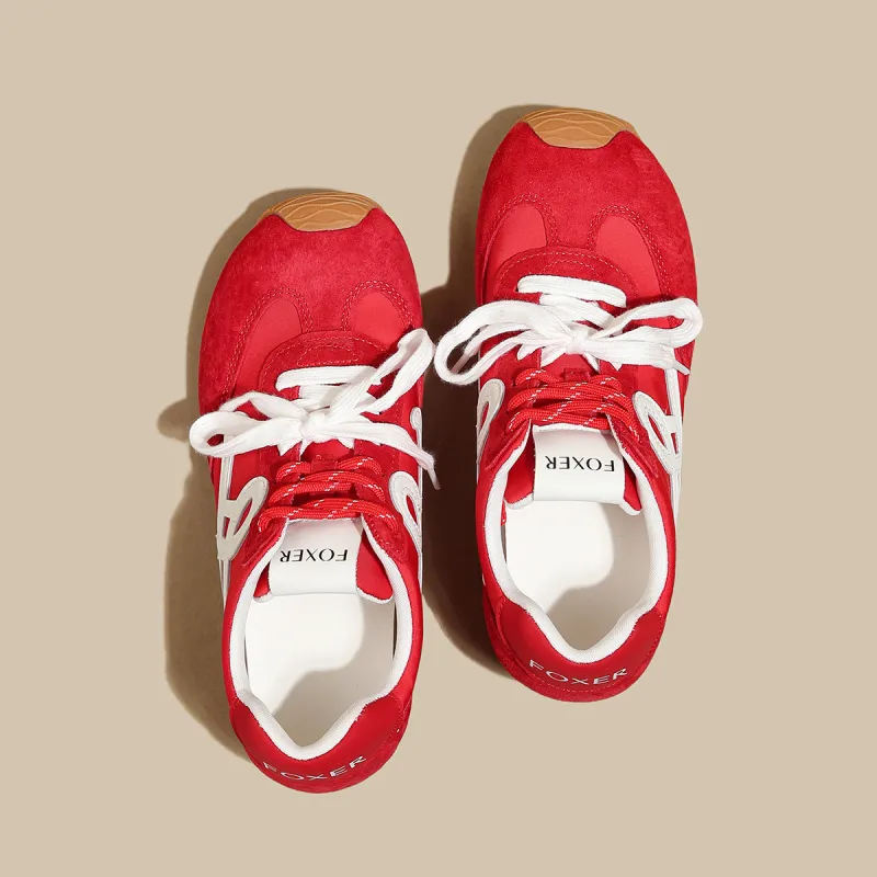 FOXER Abrasion Resistant Low Top Casual Shoes Women's-7
