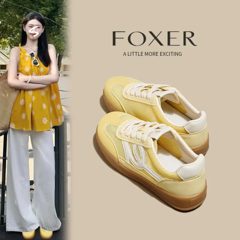 FOXER Anti Slip Wear Resistant Low Top Casual Shoes Women's-7
