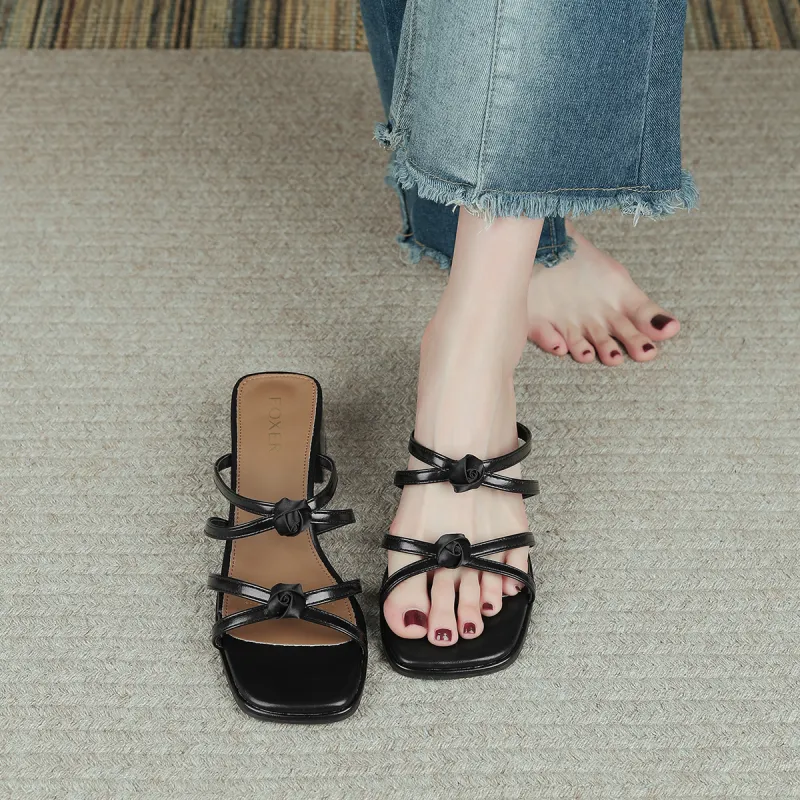 FOXER Slip Resistant Slide Slippers Women's-2