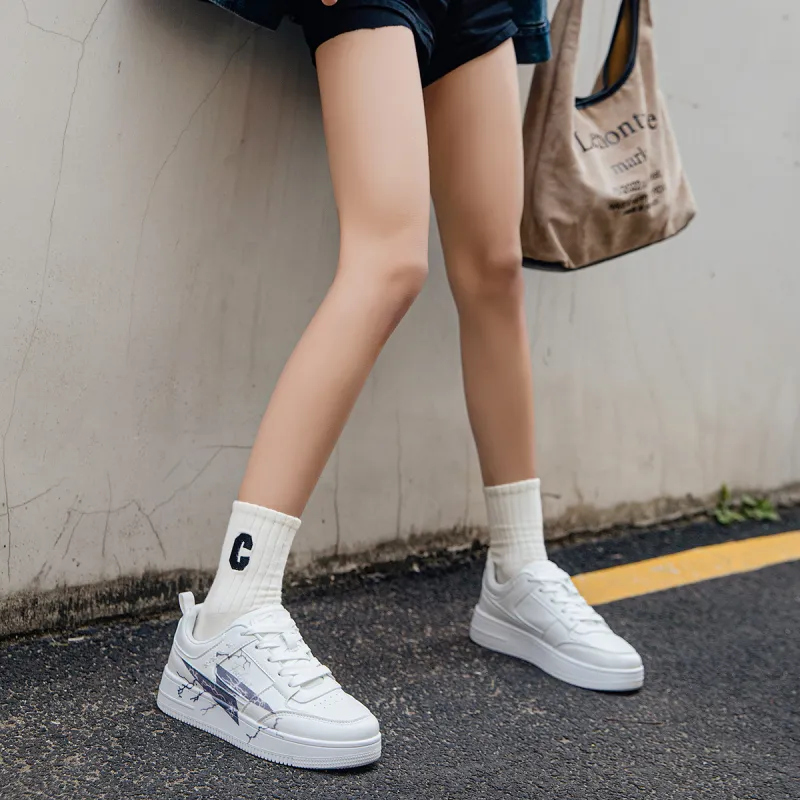 FOXER Wear-resistant And Lightweight Low-Top Skateboard Shoes Unisex-13
