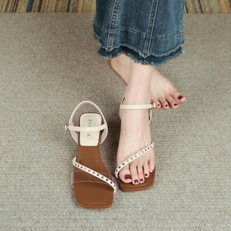 FOXER One Strap Sandals Women's-9