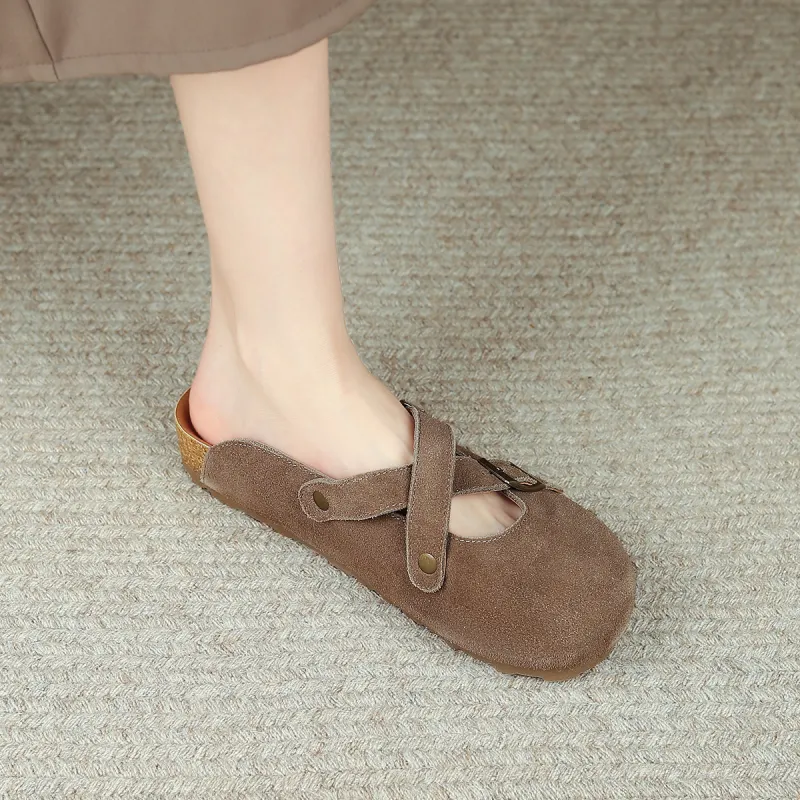 FOXER Abrasion Resistant Closed Toe Slippers Women's-9