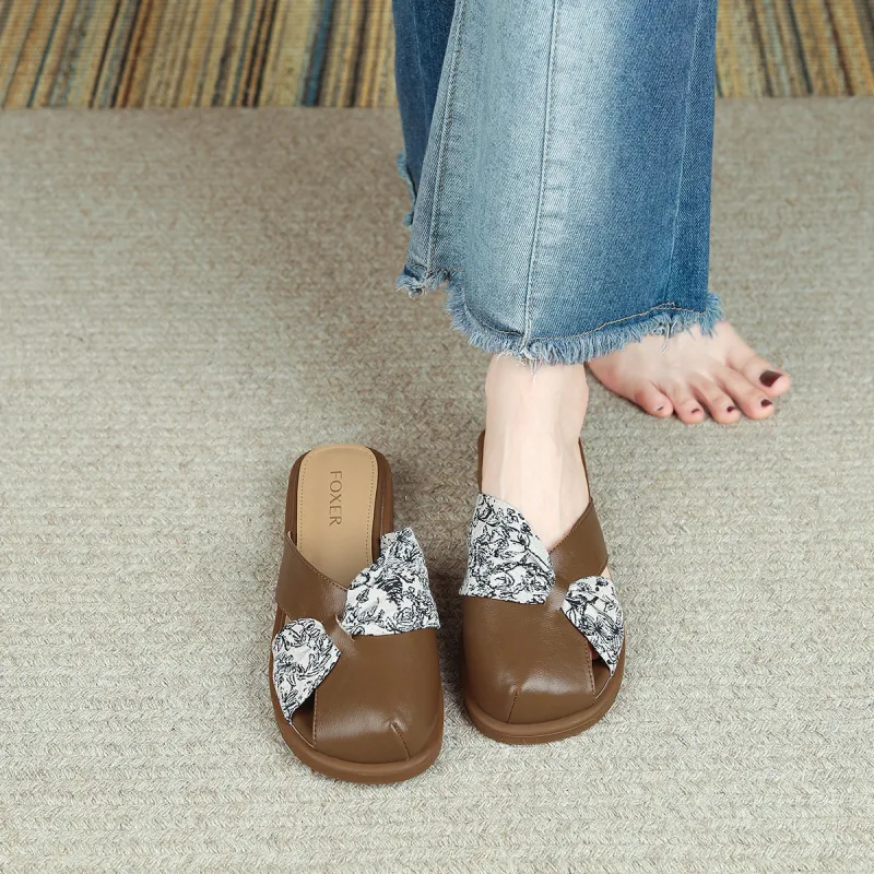 FOXER Closed Toe Slippers Women's-14