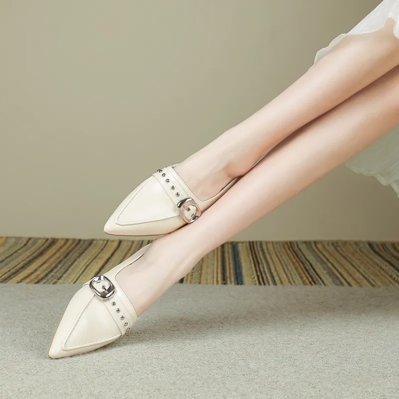 FOXER Slim Heel High Heels Women's-11