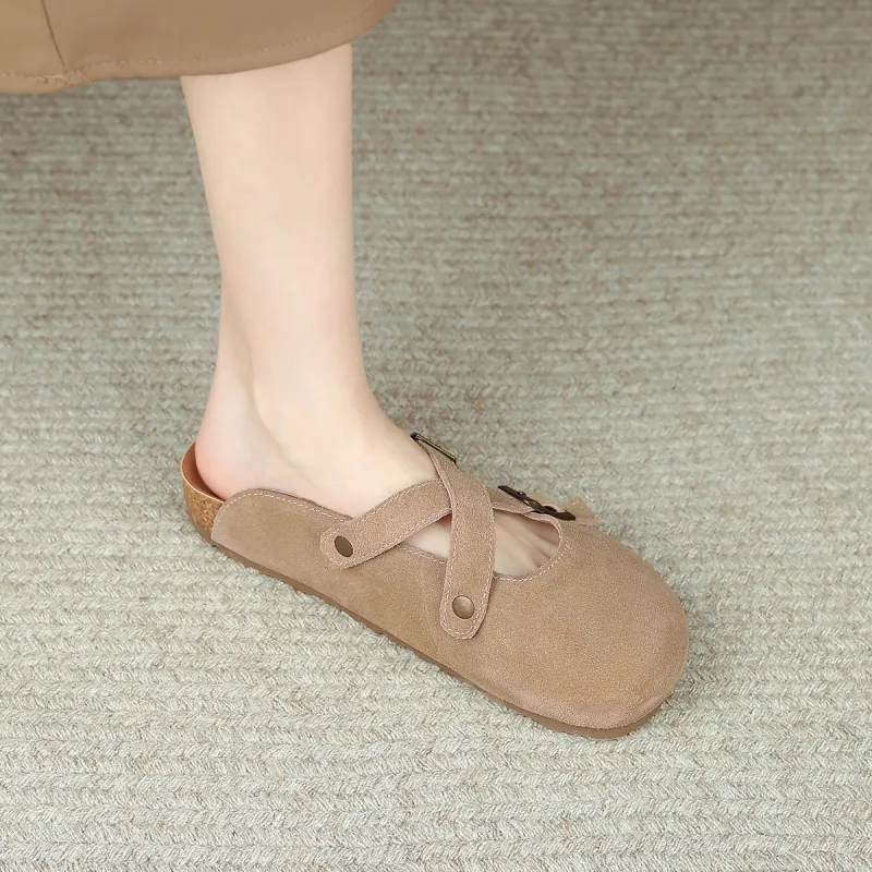 FOXER Abrasion Resistant Closed Toe Slippers Women's-4