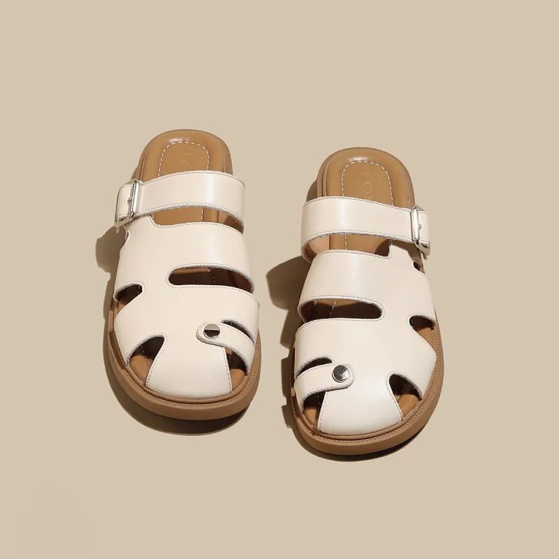 FOXER Abrasion Resistant Slip Resistant Closed Toe Slippers Women's-1