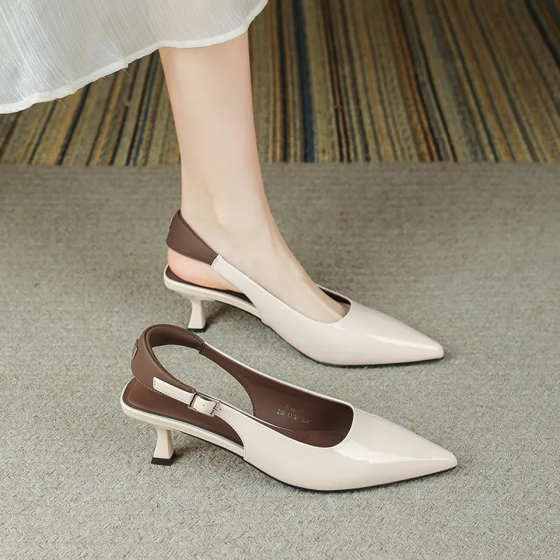 FOXER Slim Heel High Heels Women's-2