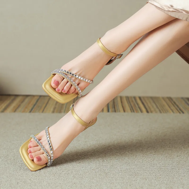FOXER One Strap Sandals Women's-9