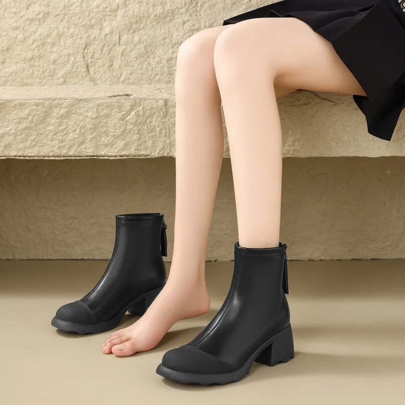 FOXER Ankle Boots Women's Brown-4