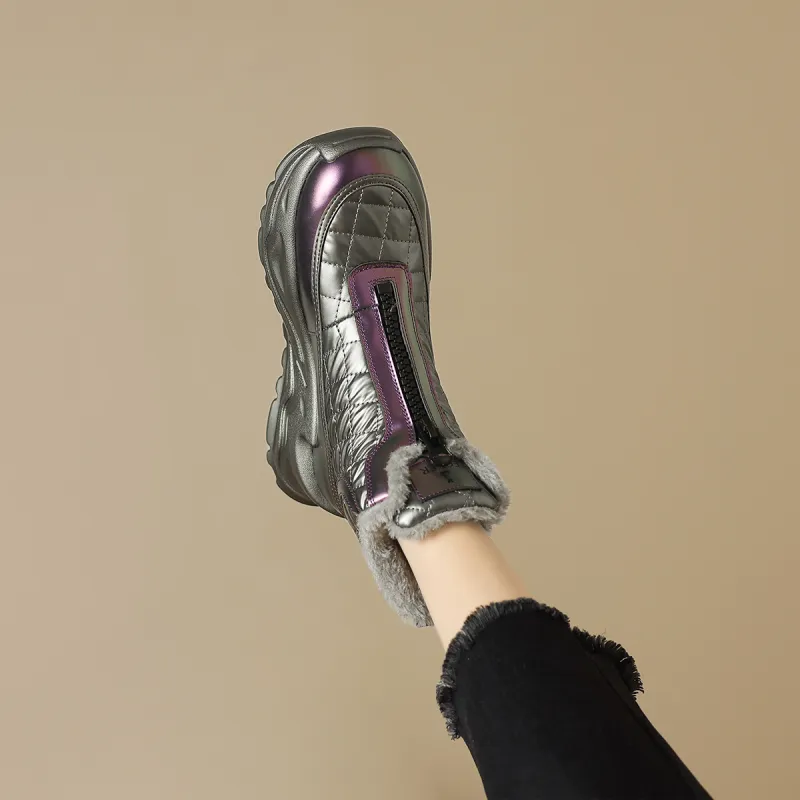 FOXER Thermal Short Snow Boots Women's-11