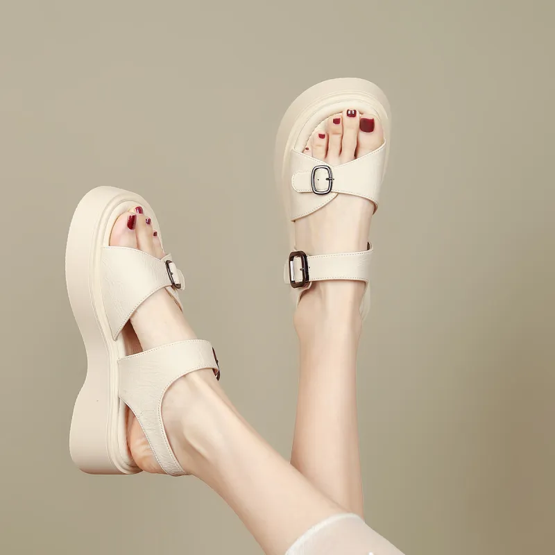 FOXER One Strap Sandals Women's-3